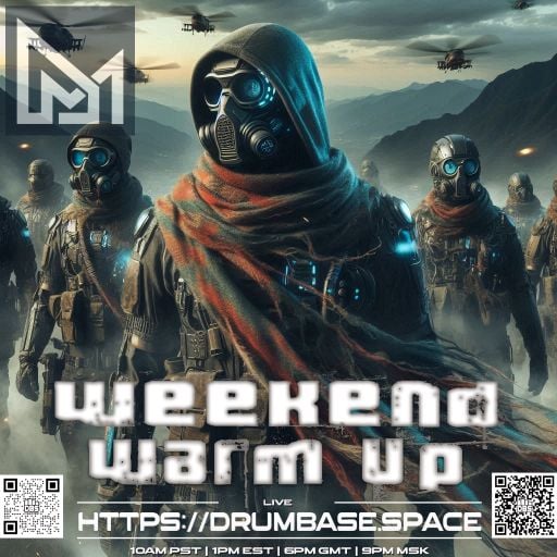 Weekend Warm Up - 20 - MΔÐ ӨNΞ - LIVE on drumbase.space [08/08/2025]