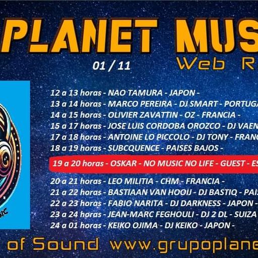 DJ 2DL Live Set Trance N°214 Planet Music Radio