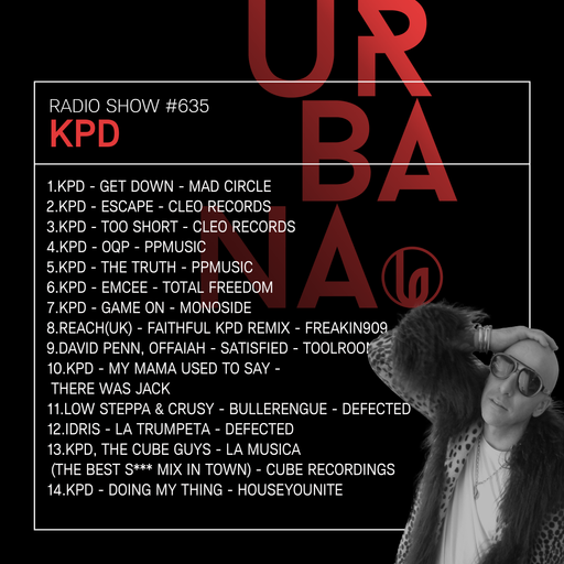 Urbana Radio Show by DAVID PENN #635 guest KPD