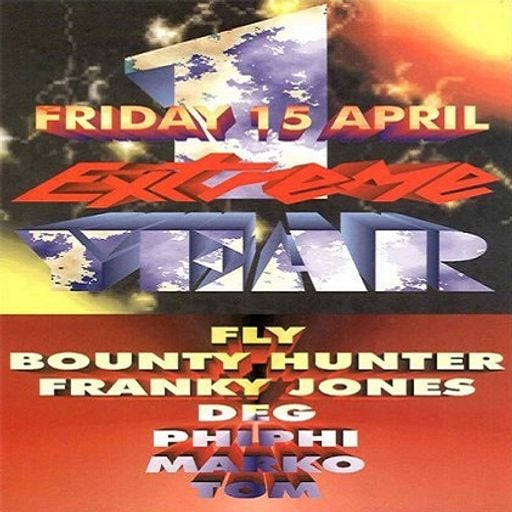 Phi-Phi at "1 Year Anniversary" @ Extreme (Affligem - Belgium) - 15 April 1994