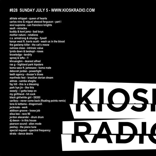 (828) THINK OUTSIDE THE KIOSK - NEW SPECIAL REQUEST | LONE & KETTAMA | KNXWLEDGE | PEARSON SOUND