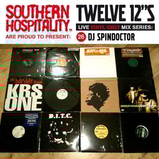 Twelve 12's Live Vinyl Mix: 26 - DJ Spindoctor