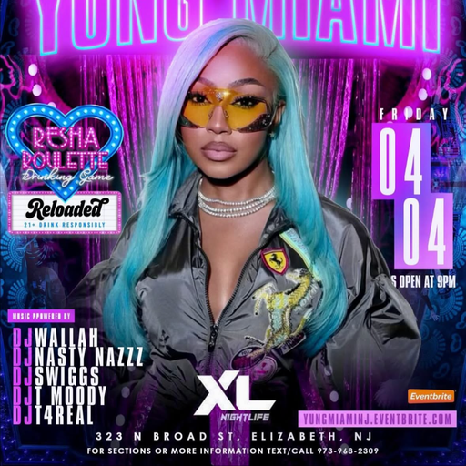 YUNG MIAMI LIVE AT XL NIGHTLIGHT ELIZABETH NJ (4/4/25)