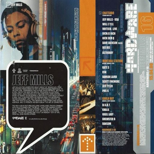 Jeff Mills at "Hardware 16 : The Art Of Connecting Tour" @ Shed 14 (Melbourne-AUS) - 15 April 2000