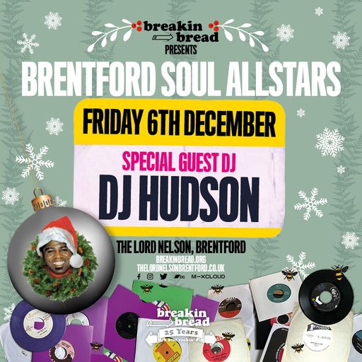 BRENTFORD SOUL ALLSTARS XMAS 2024 - DJ Hudson