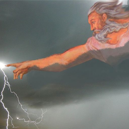 Angry Jesus rain.