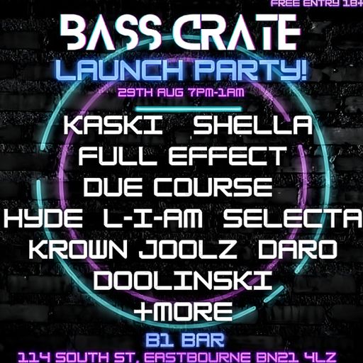 KASKI LIVE FROM B1 BASS CRATE LAUNCH PARTY HOUSE SET 29TH AUG 2025