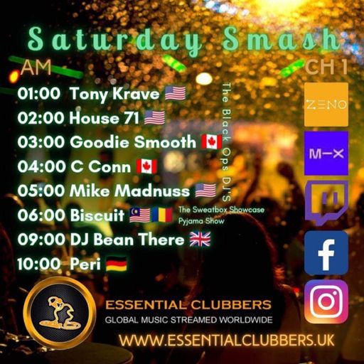 Biscuit- Saturday Pajama Show- Hypnotica- Live on Essential Clubbers Radio 10.12.2022