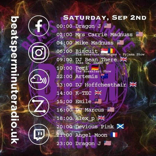 Biscuit-Saturday Pajama Show Live From Singapore-Beats Per Minute Radio 2.9.2023