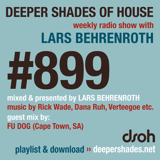 DSOH #899 Deeper Shades Of House w/ guest mix by FU DOG
