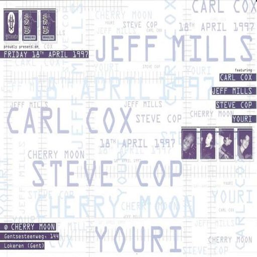 Jeff Mills at Cherry Moon (Lokeren - Belgium) - 18 April 1997