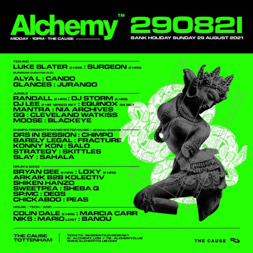 Surgeon at "Alchemy Summer Festival" @ The Cause (London - UK) - 29 August 2021