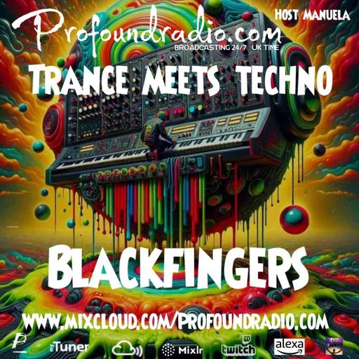 BLACKFINGERS TECHNO ZONE ON TRANCE MEETS TECHNO 17-12-24
