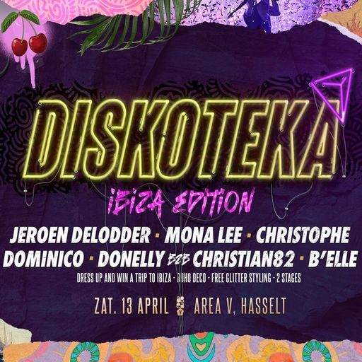 Jeroen de Lodder at "Diskoteka - Ibiza Edition" @ Area V (Hasselt-Belgium) - 13 April 2024