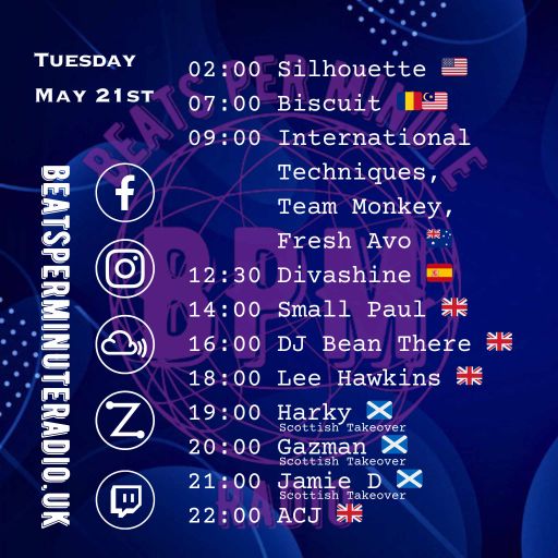 Biscuit- Tuesday Drum and Bass Crunch-Live on Beats Per Minute Radio 21.5.2024
