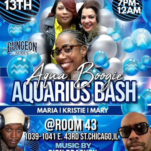 A Night at The Dungeon: Aquarius Aqua Boogie Birthday Bash - 13 Feb 2025