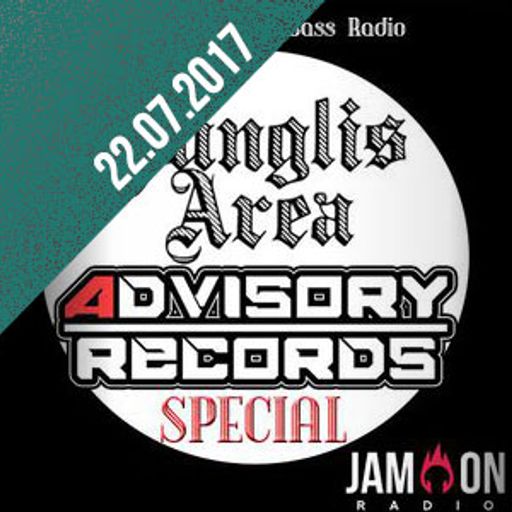 Junglis' Area Show 062 - DJ Sappo Advisory Rec UK Special- 22.07.2017