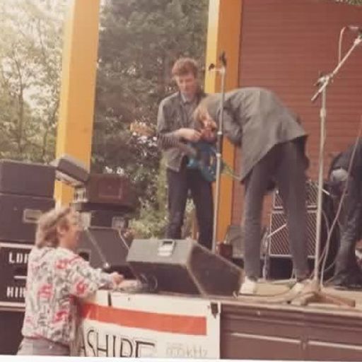 The Fall - Clitheroe Castle -  On the Wire - 16th June 1985