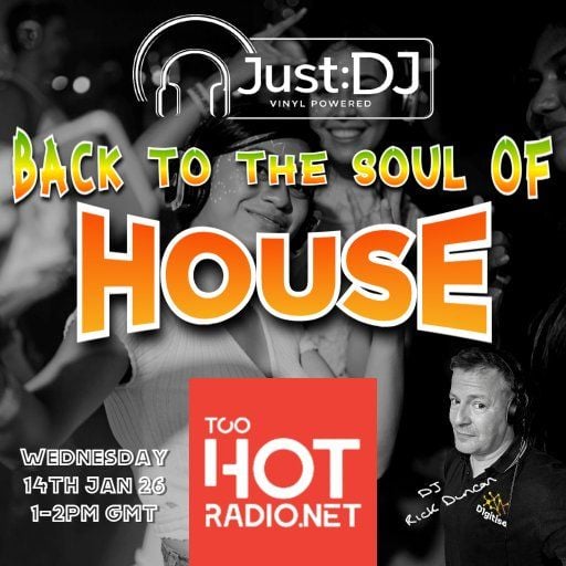 Just:DJ | Back The Soul of House - 14/01/2026