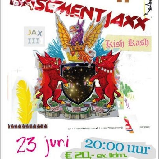 Basement Jaxx LIVE at "Kish Kash Release Party" @ Nighttown (Rotterdam - NL) - 23 June 2004