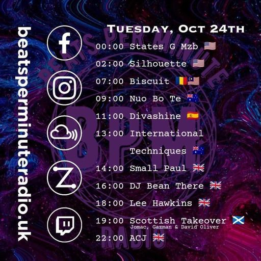 Biscuit- Tuesday Crunch on Beats Per Minute Radio-Drum and Bass 24.10.2023