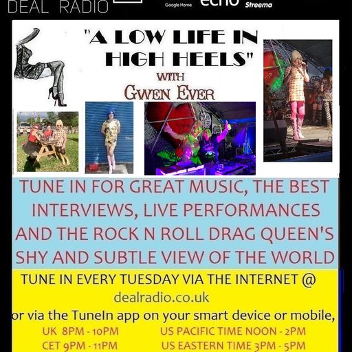 A LOW LIFE IN HIGH HEELS WITH GWEN EVER RADIO SHOW 11TH OCTOBER 2022 EDITION