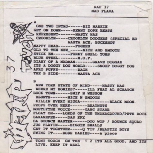 Tony Touch - Hip Hop #37 (1994)