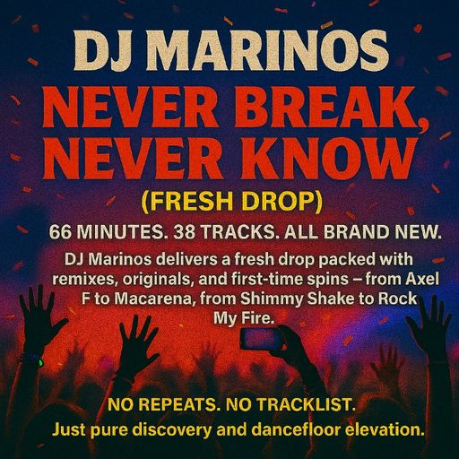 DJ Marinos – Never Break, Never Know (Fresh Drop) January 2026