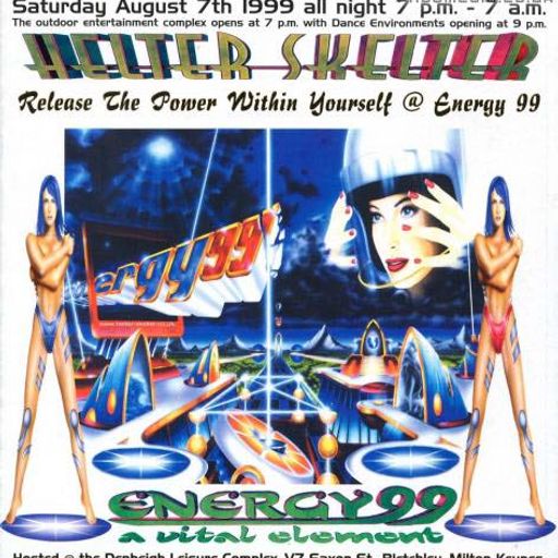 M Zone & Mark EG w/ MC Ribbz - Helter Skelter 'Energy 99' - Northampton - 7.8.99