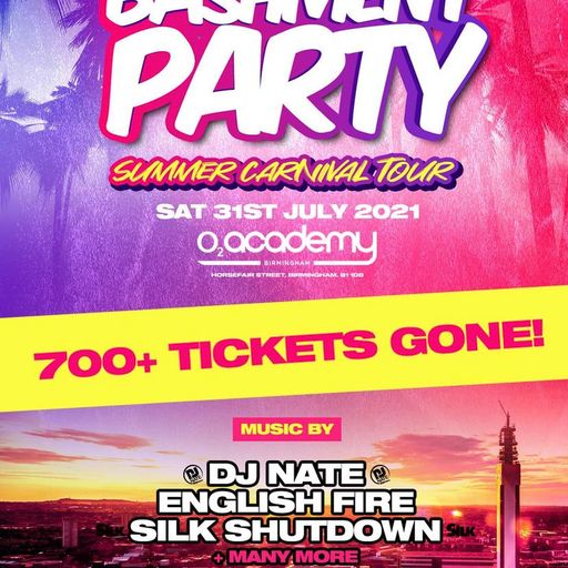 DJ SILK LIVE @ BASHMENT PARTY @ 02 INSTITUTE BIRMINGHAM JUL 2021 (Hosted By English Fire)