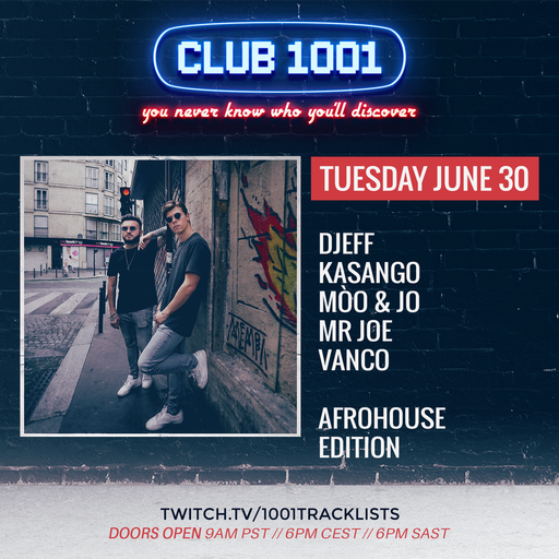 Mòo & Jo - LIVE @ Club 1001 Episode 004, France