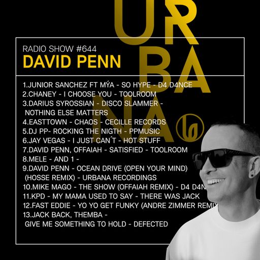 Urbana Radio show by DAVID PENN #644