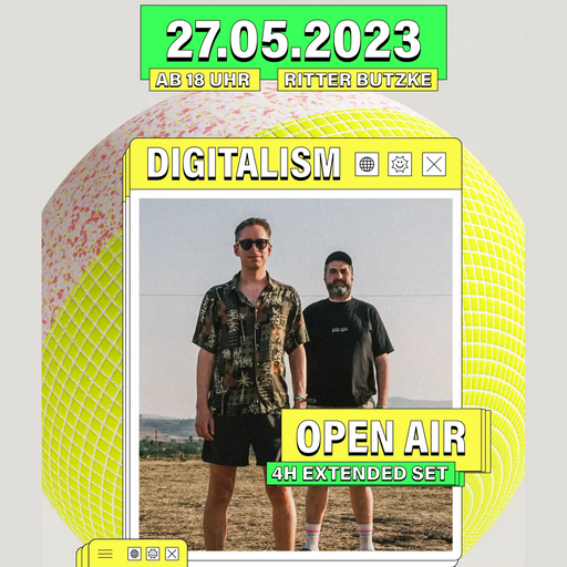 Digitalism at "Open Air" @ Ritter Butzke (Berlin - Germany) - 27 May 2023