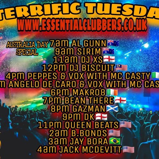 Biscuit (The Sweatbox)- Live on Essential Clubbers Radio- Drum & Bass Terrific Tuesday 26.01.2021