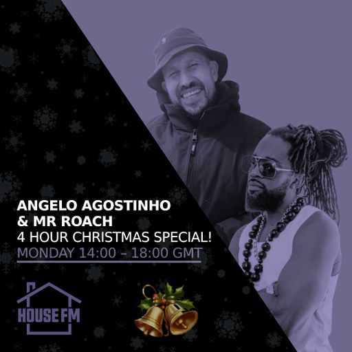 Angelo Agostinho & Mr Roach - 4 Hour Christmas Special! 22 DEC 2025