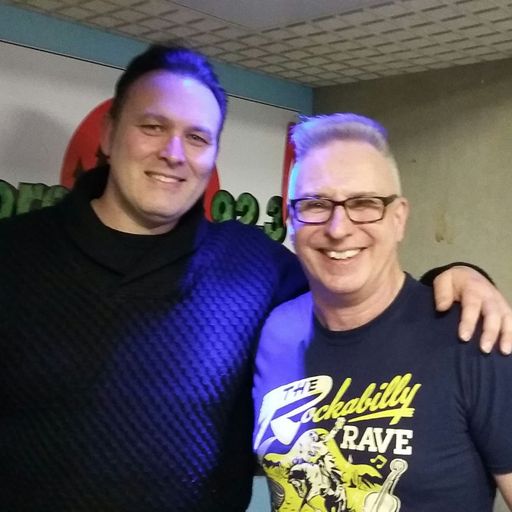 DJ Steve Stack-O-Wax with my guests Darrell Higham and Jerry Chatabox 2 October 19