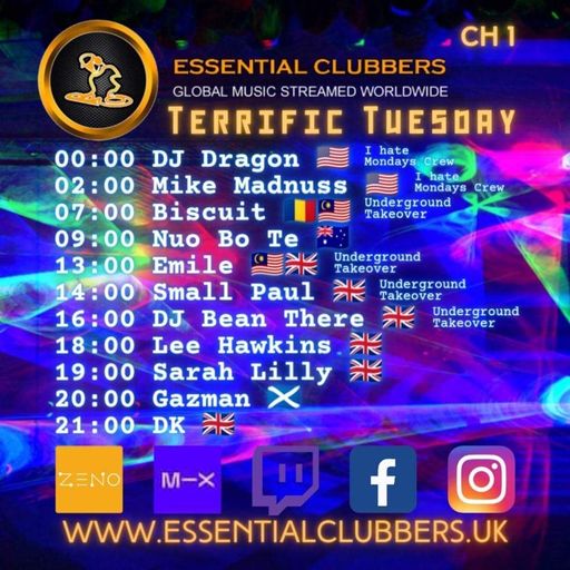 Biscuit-Underground Takeover Tuesday-Drum and Bass-Live on Essential Clubbers Radio 30.5.2023