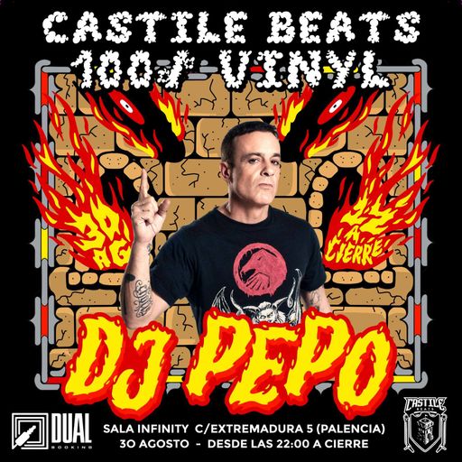DJ Pepo at "Castile Beat 100% Vinyl" @ Sala Infinity (Palencia-Spain) - 30 August 2025
