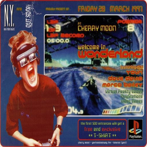 Youri at "Welcome To Wonderland" at Cherry Moon (Lokeren - Belgium) - 28 March 1997