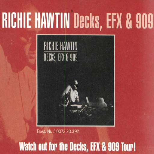 Richie Hawtin at "Decks EFX & 909 World Tour" @ Chemistry (Amsterdam - NL) - 9 October 1999