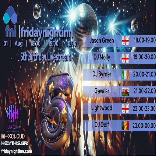 fni presents : fridaynightinn 5th bday p.1 ( 1st Aug 2025 )
