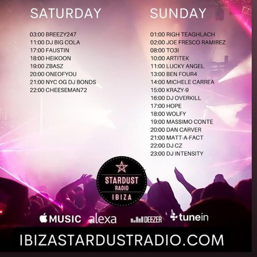 DJ Overkill	-	Ibiza Stardust Radio (NYE 2024)