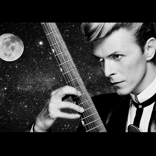 Bowie Live Phoenix Festival,, Long Marston, England, 20/7/1997.Look At The Moon!