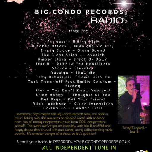 Big Condo Records Radio Show: Joss B (07/05/2025)
