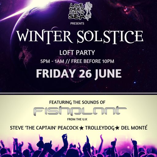 Fishplant LIVE @ Winter Solstice, Loft UTS, Sydney // 26.07.15