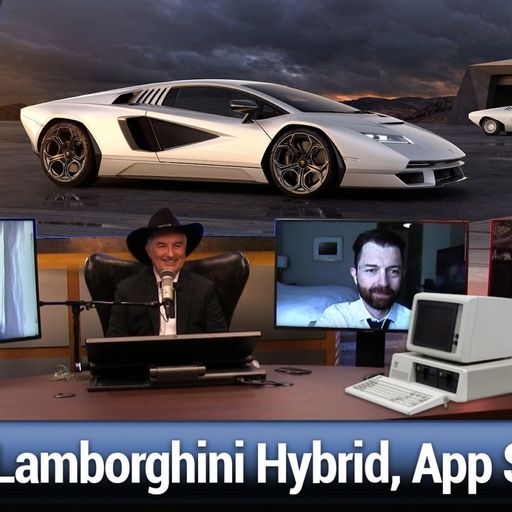TWiT 836: Brian's OS - IBM's PC turns 40, Senate plan to open Apple's App Store, where Countach got 