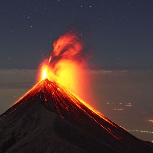 Death by volcano