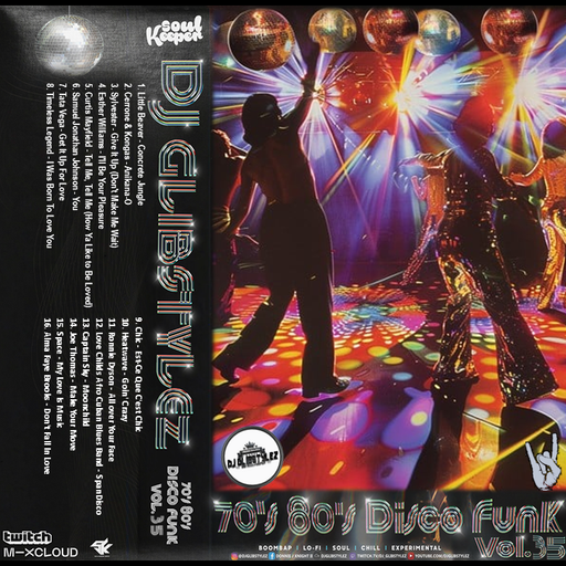 DJ GlibStylez - 70's 80's Disco Funk Vol.35