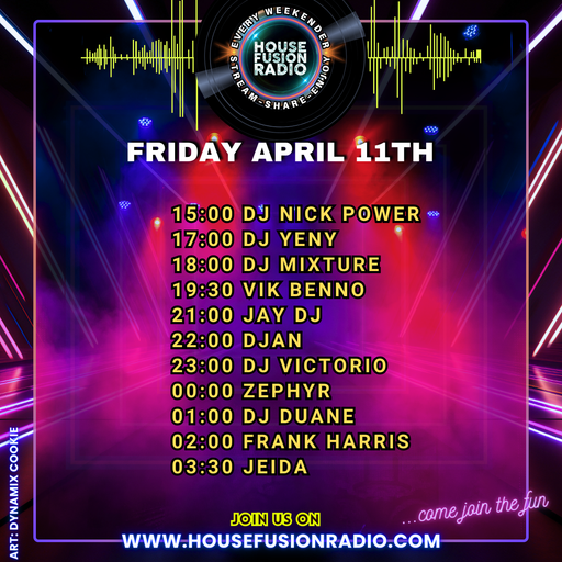 House Fusion Radio "Midnight Vibes #38" Apr. 11th, '25