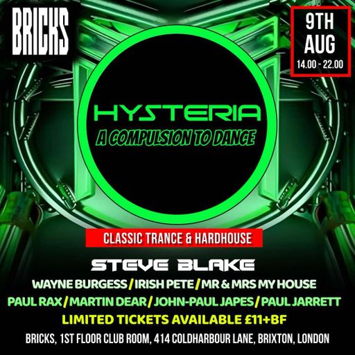 Martin Dear - Hysteria - A Compulsion To Dance Promo Mix July 2025